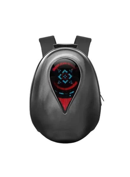 LOY Biosled Black Knight Sea Heart BT App LED Screen Backpack Motorcycle Bike