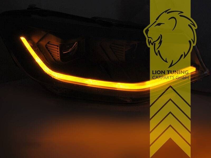 LT Pair LED DRL Halo Lightbar Headlights VW VW Caddy 5 SBB SBJ 2020+ LHD