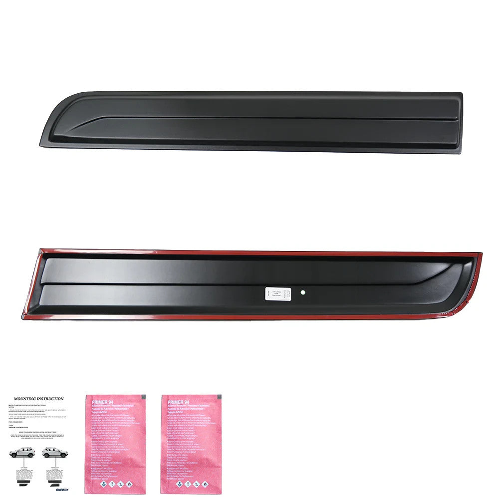 OW Body Cladding Styling Panels VW Amarok MK2 2022+ 4 Pcs ABS Black