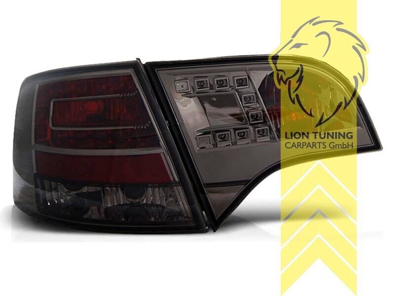 LT LED DRL Lightbar Rear Lights Audi A4 B7 8E Avant Smoke Grey 04-08 LHD