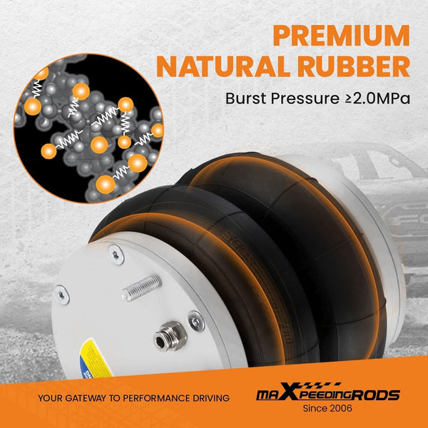 MXPR Air Suspension Spring Bag + Compressor Vauxhall Movano Renault Master 10-24