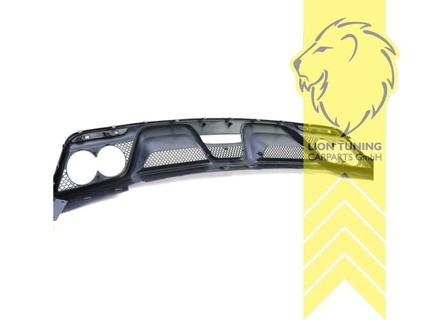 LT Rear Bumper Rear Diffusor black gloss Ford Mustang 6 + Shelby GT350 14-17