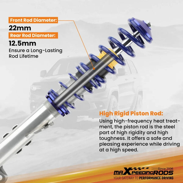 MXPR Adjustable Lowering Coilovers BMW E36 Saloon 90-98 1997 316i 328i 325td