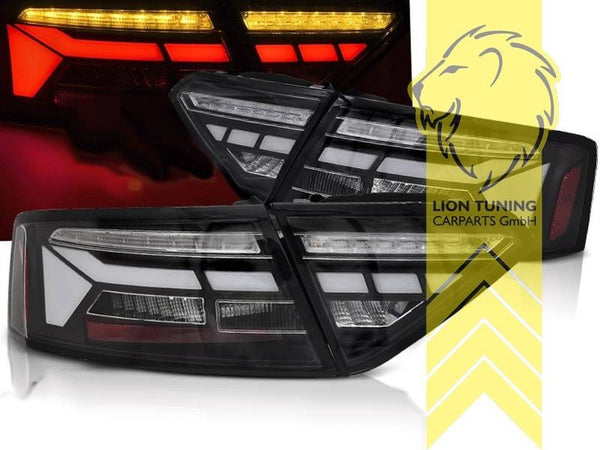 LT LED DRL Lightbar Rear Tail Lights Audi A5 8T 8F 11-16 Coupe Cabrio Sportb LHD