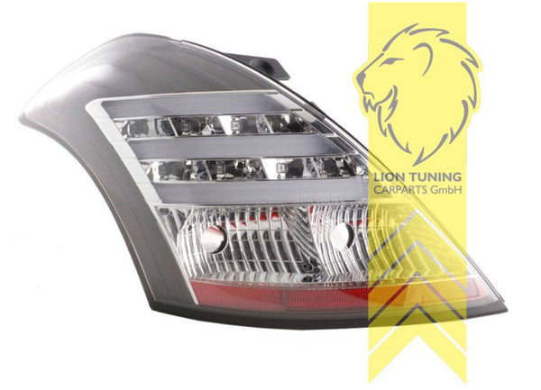 LT LED DRL Rear lights Light Bar Suzuki Swift Sport 4 MK4 10-17 chrome FZ NZ