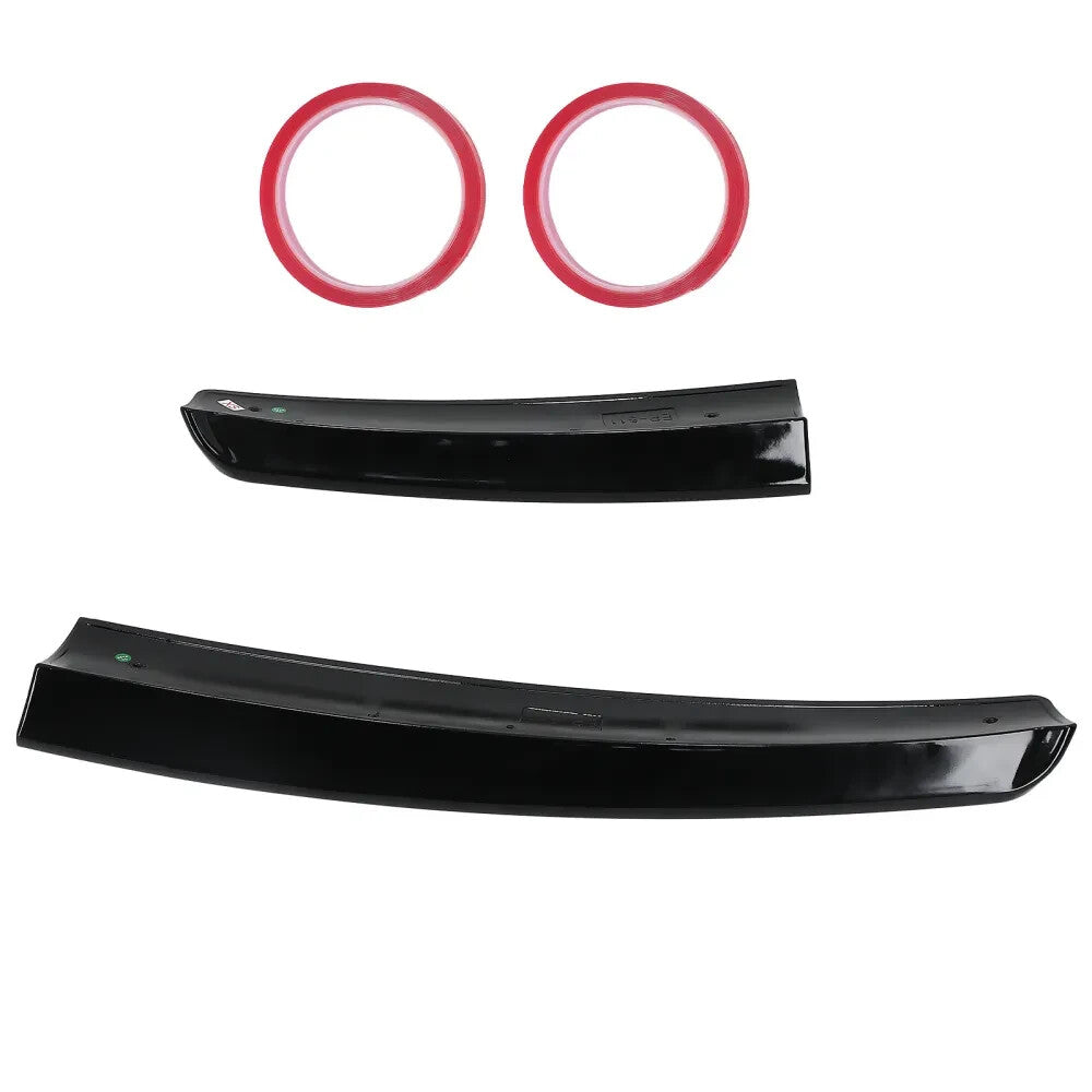 MXPR Rear Twin Barn Door Tail Spoiler Wing VW CADDYMAXI 05-18 Gloss Black