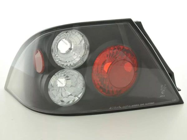 FK Pair Rear Lights Mitsubishi Mirage Lancer CAO 01-06 black LHD