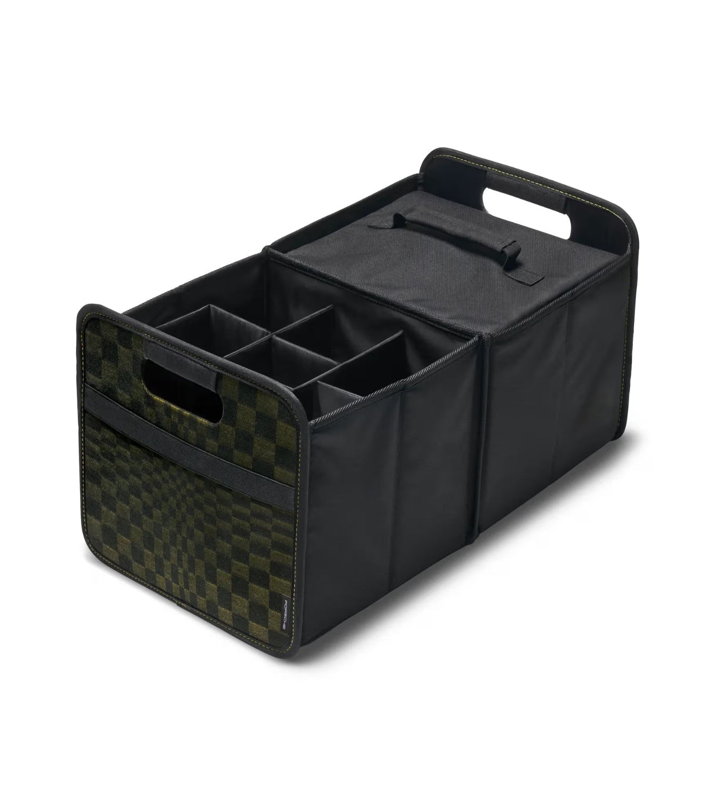Genuine Porsche Complete set foldable luggage compartment box Pasha Black Olive