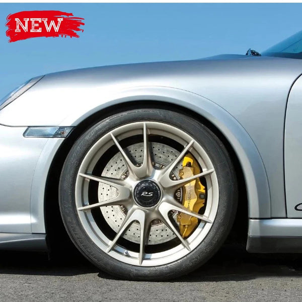 PORSCHE 997 GT3 RS STYLE Wide Front Arch Fender Flares Extensions FRP Unpainted