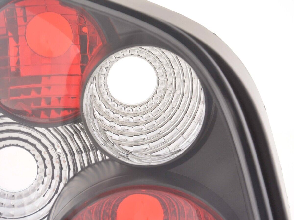 FK Pair Rear Lights VW Polo 9N 01- black LHD