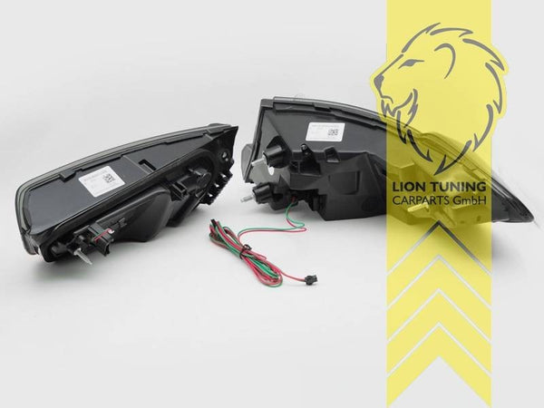 LT LED DRL Laser Line Lightbar BMW 3 Series G20 + LCI Sedan Smoke Black LHD