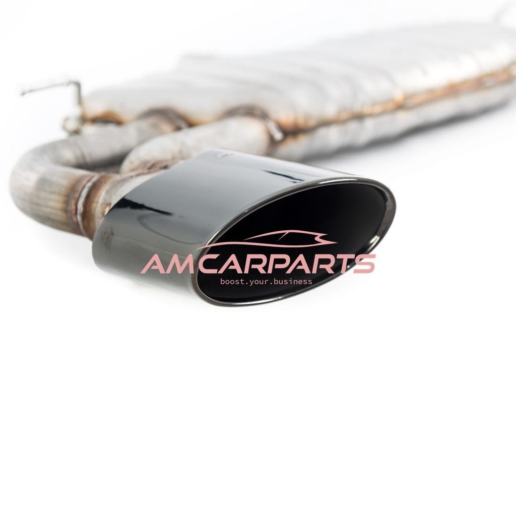 AMCP Stainless 304 Exhaust Muffler Silencer Backbox AUDI A3 8V Sedan 2017-2019