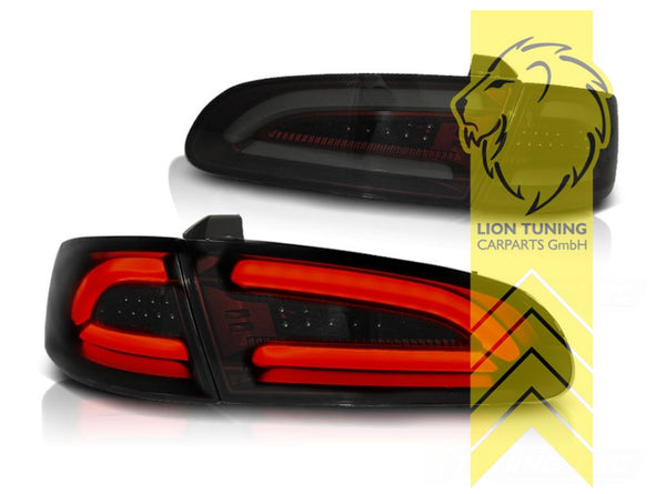 LT LED DRL Lightbar Rear lights Tail Seat Ibiza 3 MK3 6L 6L1 red black smoke LHD