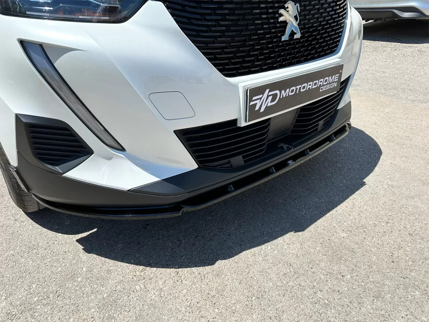 Motordrome Design Front Bumper Splitter Peugeot 2008 Mk2 19-23