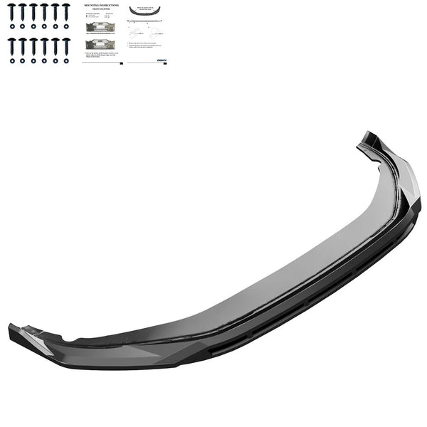 OW Front Bumper Lip Splitter Valance VW Tayron R-Line Mk1 2025+ Gloss Black