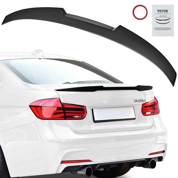 VGT 48.4" Universal Rear Wing Boot Spoiler ABS Gloss Black 12-18 BMW F30