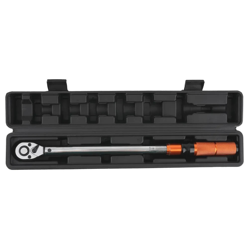 MXPR 1/2 Drive Torque Wrench 40-220Nm Micrometer Calibrated Professional Tool