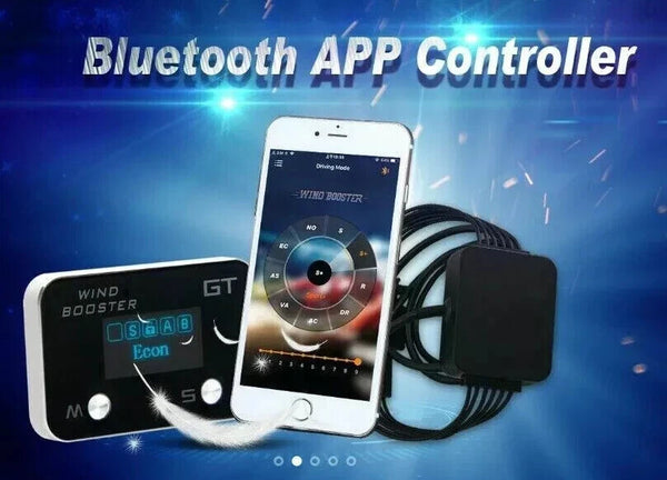 WINDBOOSTER GT & Bluetooth Mobile App Throttle Controller VW T5 T6 Seat Ibiza 6 Golf 4