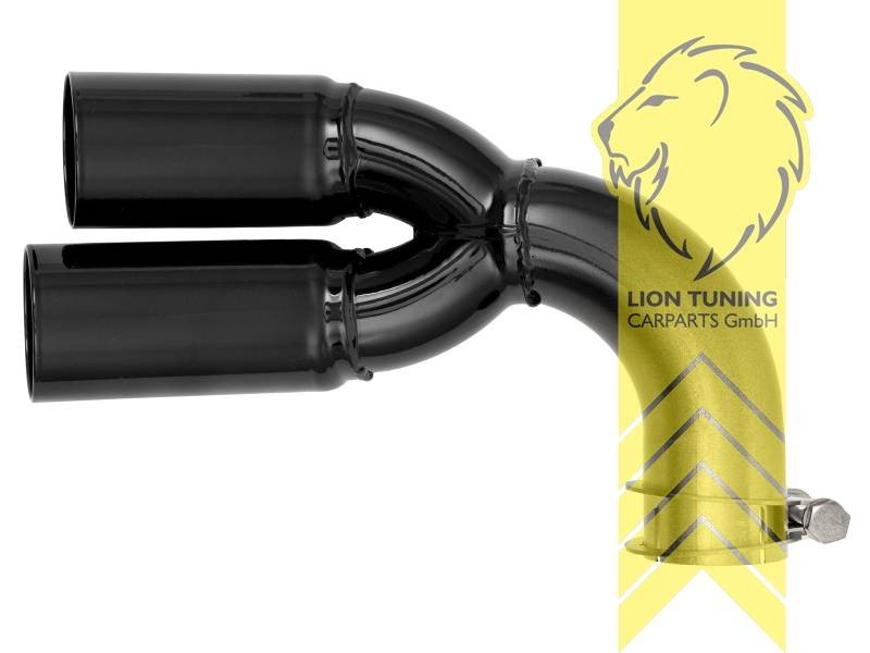 LT Stainless tailpipes exhaust Backbox cover trim BMW F30 F31 F32 F33 F36 70mm D