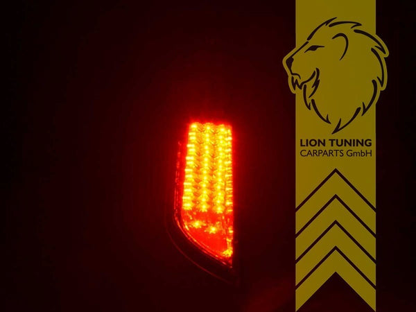 LT Pair LED Lightbar Rear lights Ford Focus 2 FL DA 08-11 hatchback red LHD