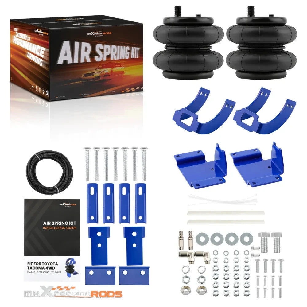MXPR Rear Air Helper Spring Suspension Kit Toyota Tacoma 2WD 4WD 05-23