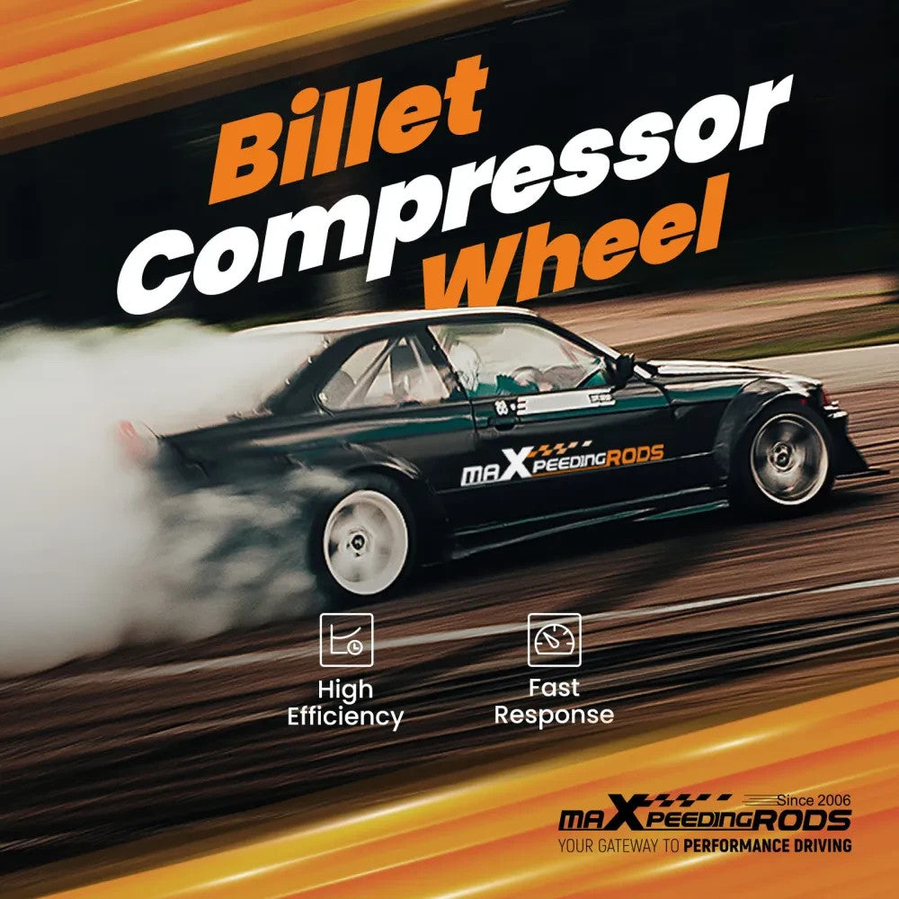 MXPR GT30 GT3076 Upgrade Turbo Charger 500HP Ball Bearing AR 0.82 Universal