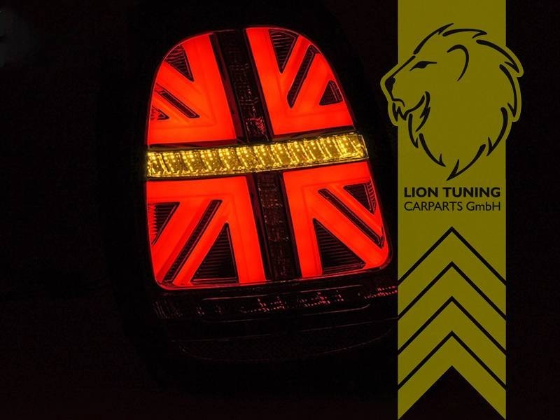 LT Pair LED Dynamic Rear Lights Tail BMW Mini Cooper F55 F56 F57 Black JCW LHD