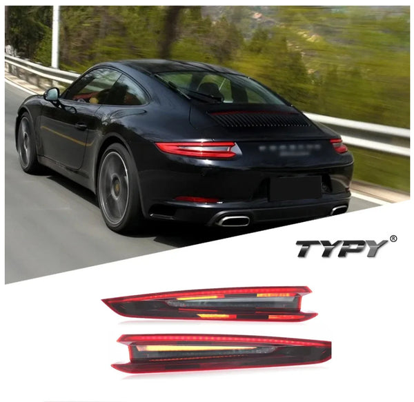 TYPY Pair Porsche 911 991.1 2012-2015 LED Dynamic Rear Lights Dynamic Tail LHD
