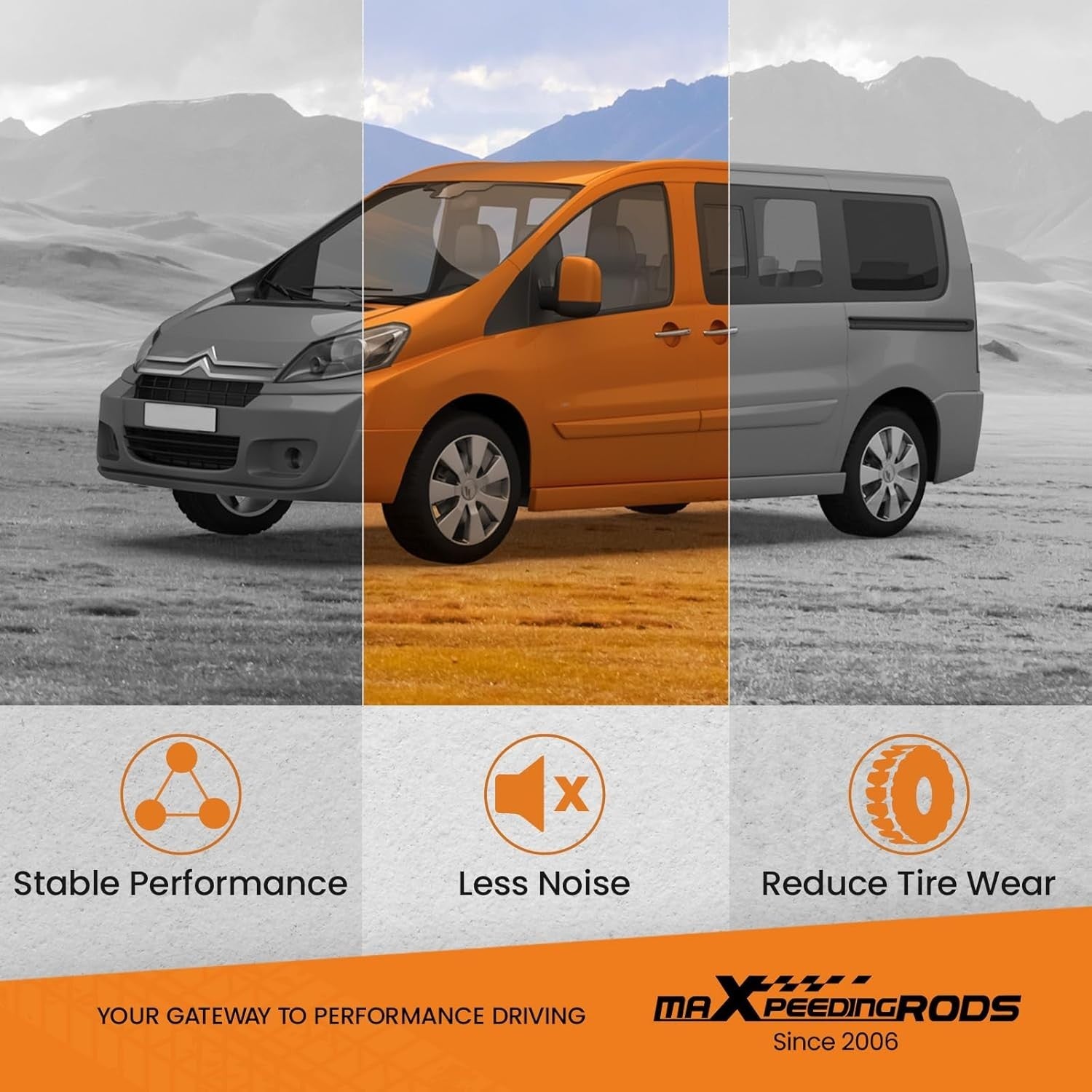 MXPR Air Suspension Spring Bag + 12V Compressor Kit for Fiat Ducato 1994-2024