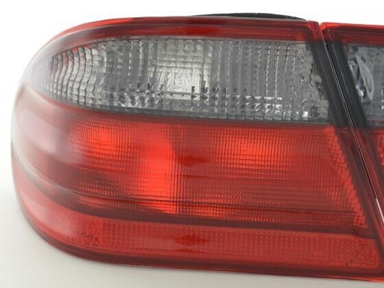 FK Pair Rear Lights Mercedes E-Class type W210 210 99-01 black red LHD