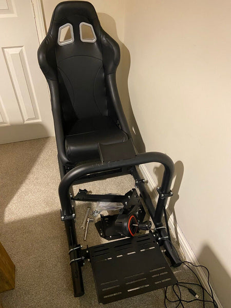 LJ-A Driving Game Racing Sim Simulator Frame & Seat for Wheel Pedals Xbox PS PC (COLLECTION ONLY)