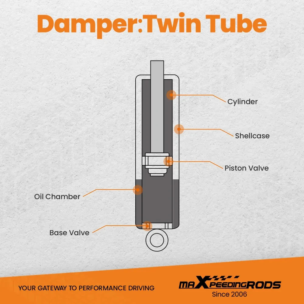 MXPR Adjustable Height Lowering Coilovers VW Caddy Van Mk3 Mk4 03-20 2K TDi