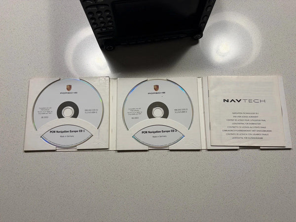 OE PORSCHE BOXSTER 986 CARRERA 911 996 - PCM 2 Head Unit Stereo PCM2 + 3 Discs