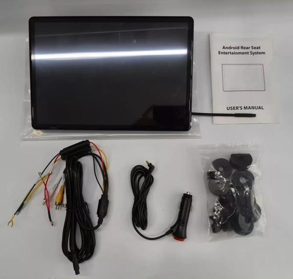 ANDRSEPRO VT-1380A 1x Headrest OLED 4K Screen 13.5" Android Apps Wifi MirrorCast