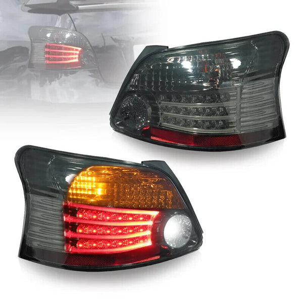 VLAND 2006-2012 Toyota Yaris Sedan LED DRL Lightbar Rear Lights Tail Lamps LHD