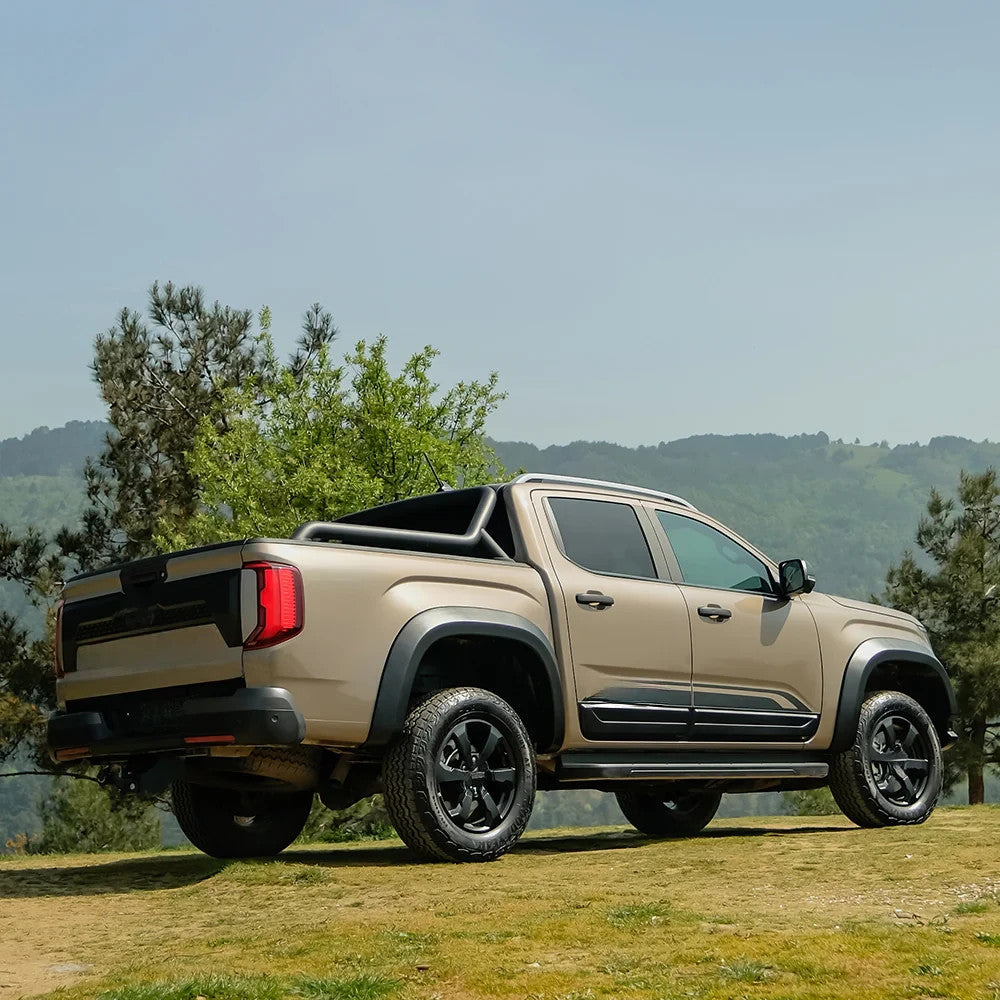 OW Body Cladding Styling Panels VW Amarok MK2 2022+ 4 Pcs ABS Black