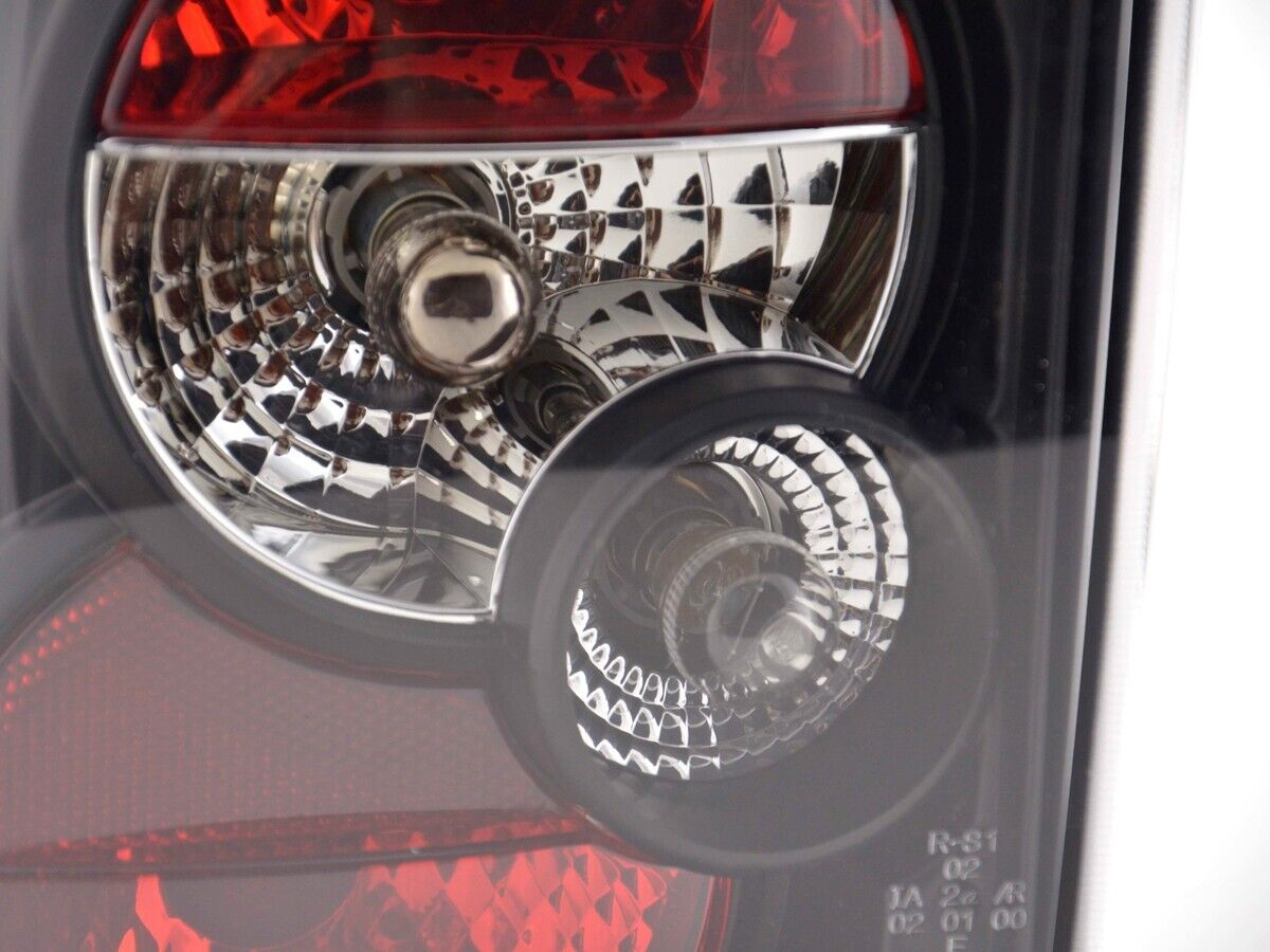 FK Pair Halogen Rear Lights Opel Vectra A 89-95 black & red LHD