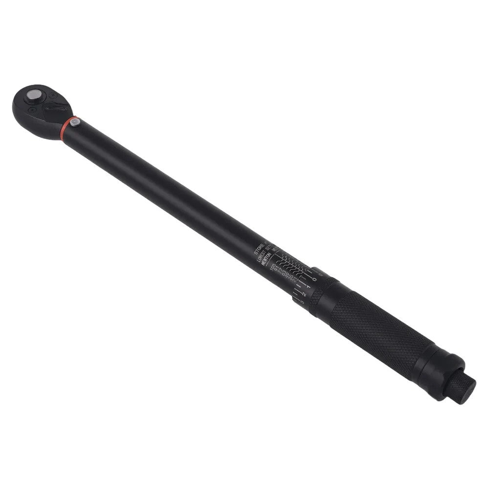 MXPR 3/8 Drive Adjustable Torque Wrench for Mechanics 7-112Nm Click Chrome Steel