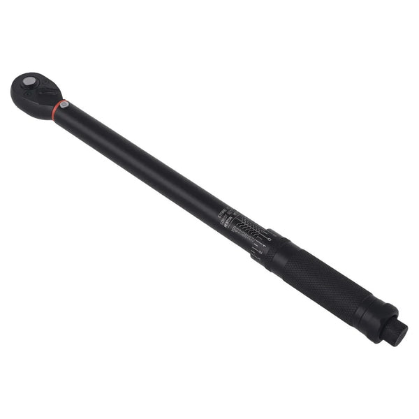 MXPR 3/8 Drive Adjustable Torque Wrench for Mechanics 7-112Nm Click Chrome Steel