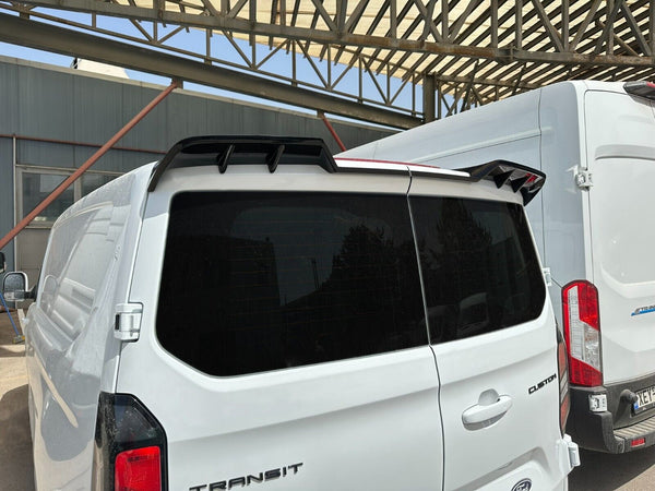 Motordrome Design Rear Wing Boot Roof Spoiler V.2 Barn Doors Ford Transit 2023+