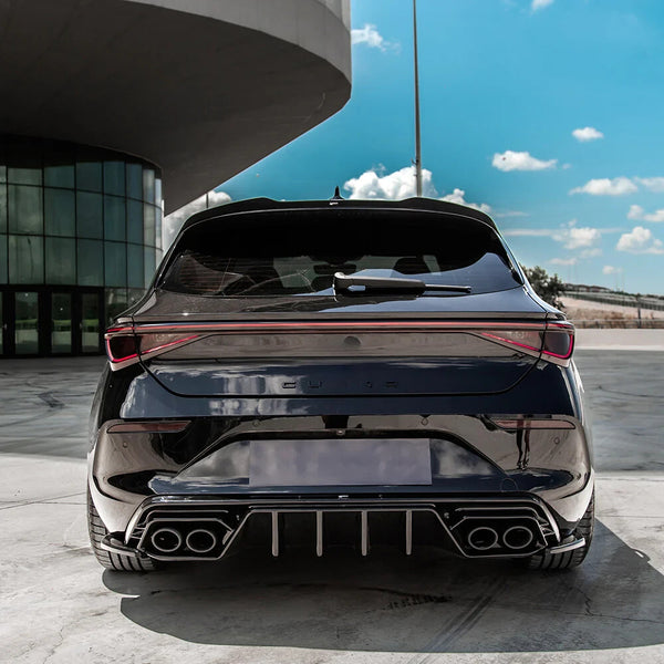 OW Rear Roof Spoiler Wing Seat CUPRA Leon 2020+ ABS Gloss Black