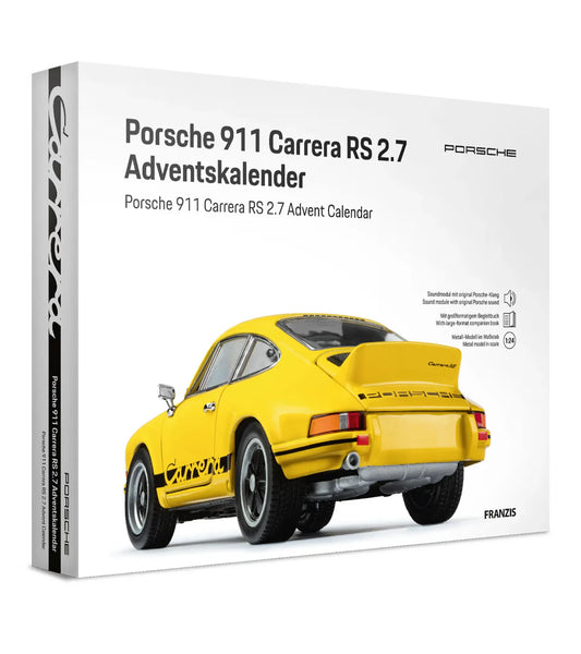 FRANZIS Porsche 911 Carrera RS 2.7 Advent Calendar Collectable Desk Model Kit