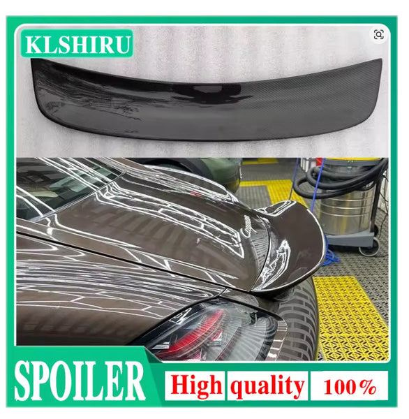 KLS Porsche 987 987.1 Cayman 05-12 Rear Duck Tail Wing Spoiler FRP Unpainted