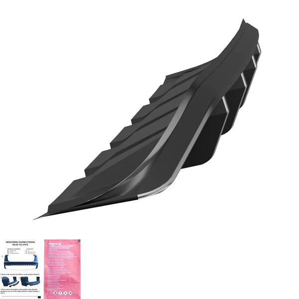 OW Rear Bumper Splitter Diffusor VW Tayron Standard R-Line Mk1 2025+ Gloss Black