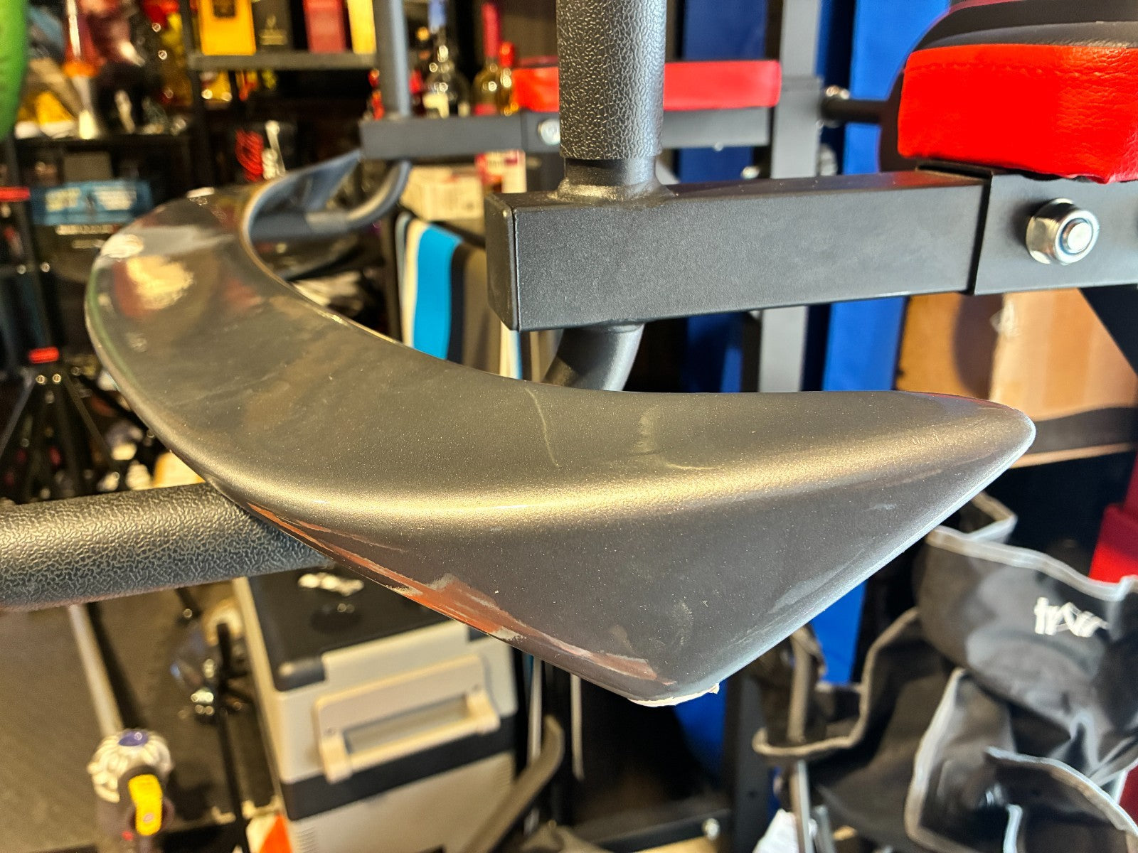 Grey PORSCHE Boxster 986 Rear Spoiler 996 911 Cayman 987 Rear Wing PAINT DAMAGE