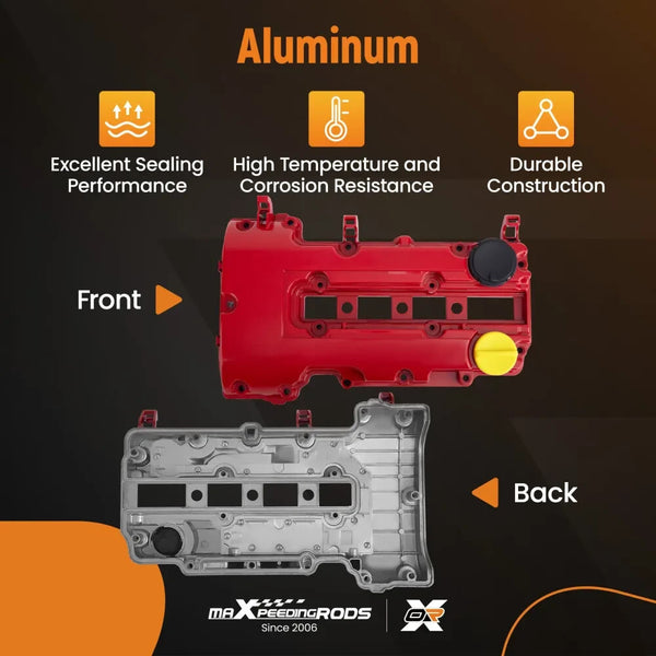 MXPR Aluminium Red Engine Valve Cover Chevy Cruze Sonic Volt 1.4L 11-19