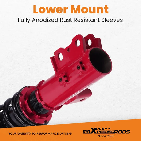 MXPR 24 Level Pro Lowering Coilovers Suspension Hyundai Veloster 2012-2016 1.6L