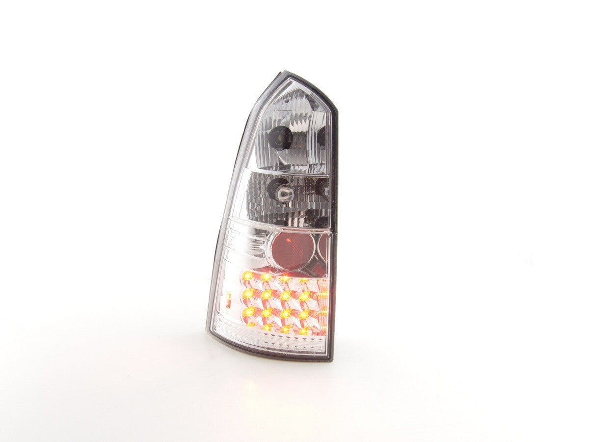 UK FK Pair LED DRL rear lights Ford Focus tournament 1 C170 DNW 98-04 Chrome RHD