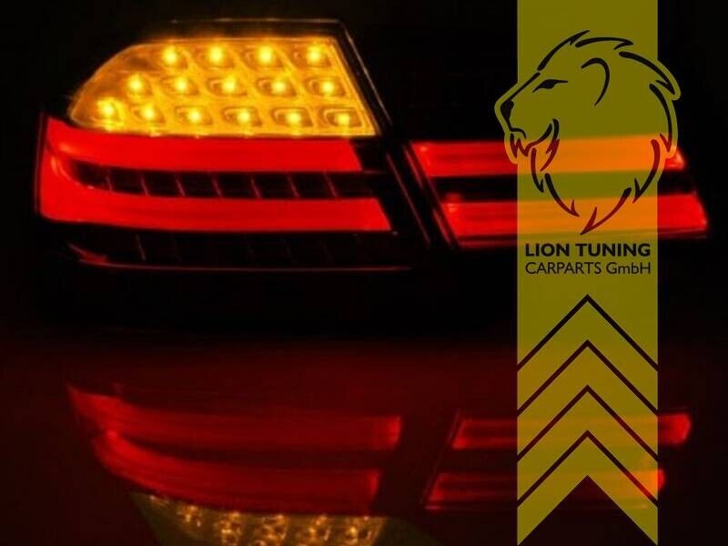 LT Pair LED DRL Rear Lights Tail Lamps BMW E92 Coupe red black 06-10 LHD