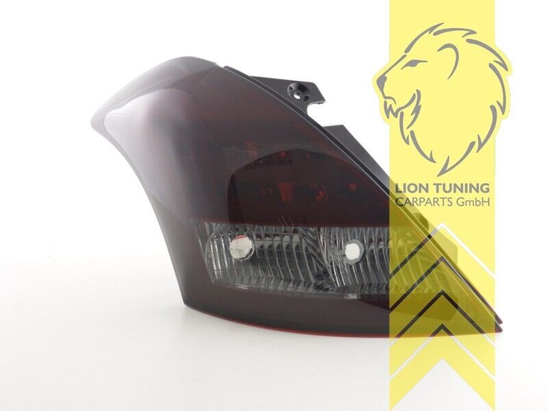 LT LED DRL Rear lights Lightbar Suzuki Swift 4 IV FZ NZ 10-17 red black smoke